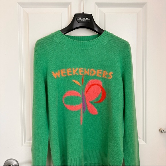 NWOT Weekend Max Mara Label-cut 100% Cashmere Sweater Size:Small US4 Fall/Winter - Picture 10 of 14